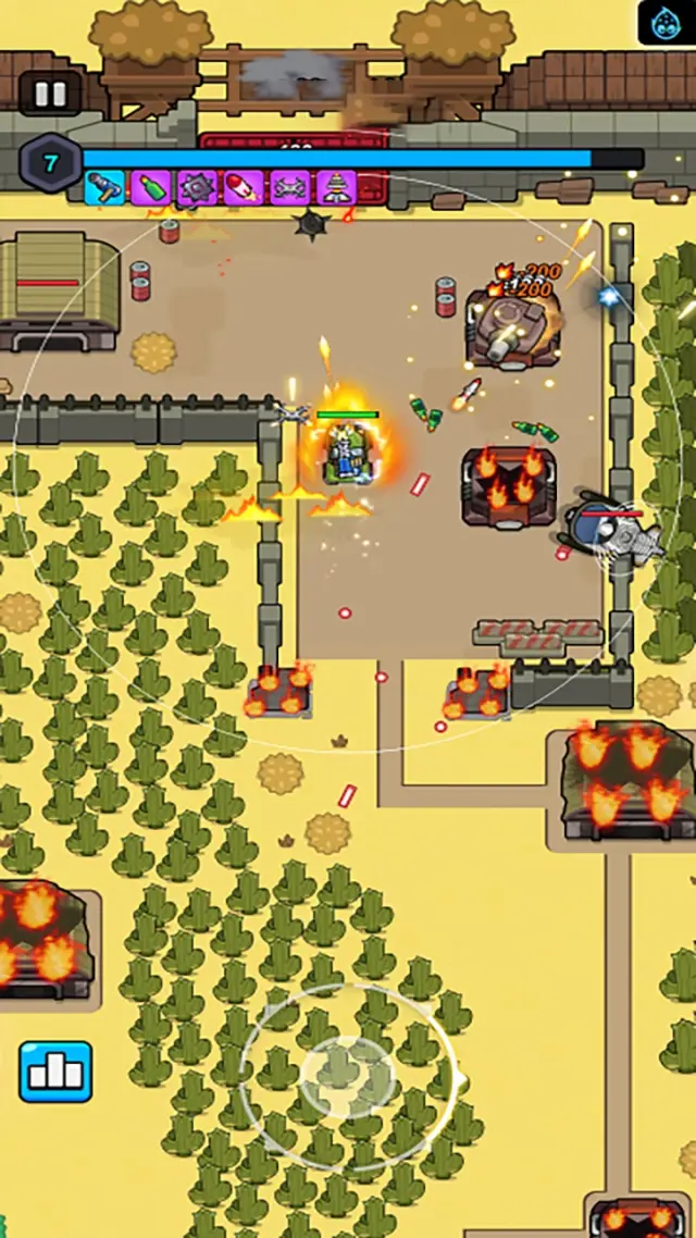 Charge Through Battle