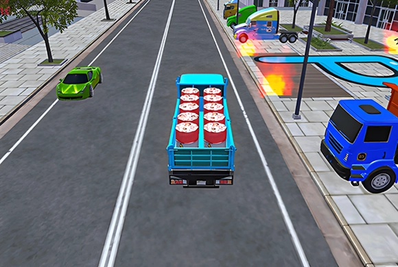 City Cargo Truck Driving Game