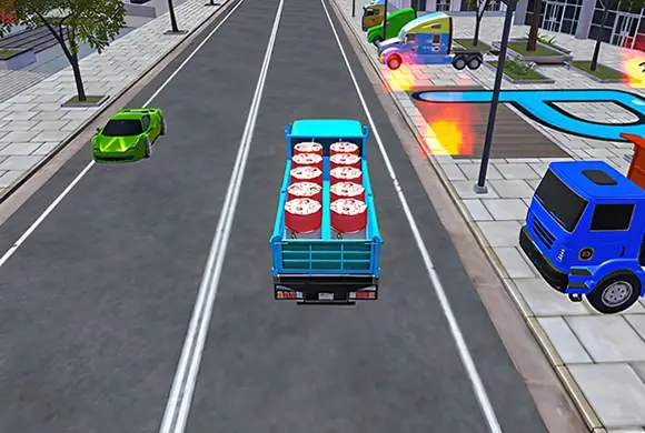 City Cargo Truck Driving Game