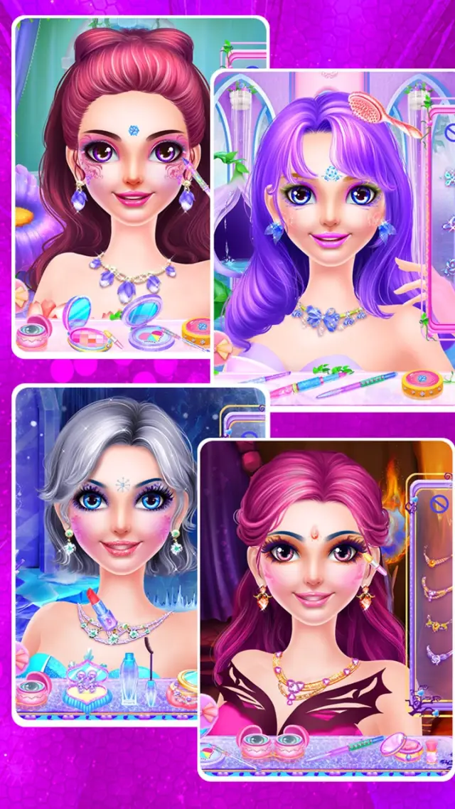 Fairy Princess Dress up VS Witch Make up