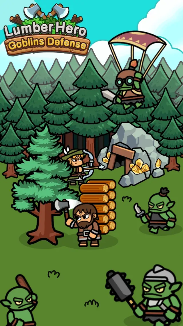 Lumber Hero: Defesa dos Goblins
