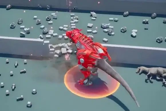 Mechasaur Devour