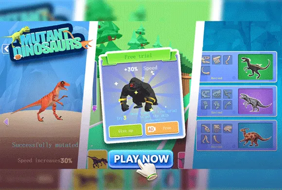 Mutant Dinosaurs
