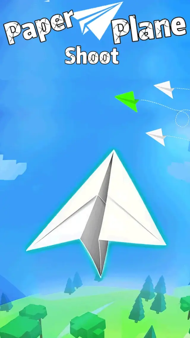 Tir d'avion en papier
