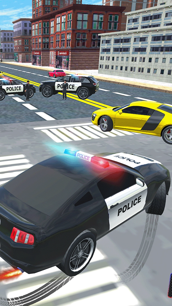 Police Car Simulator Game Criminal Case