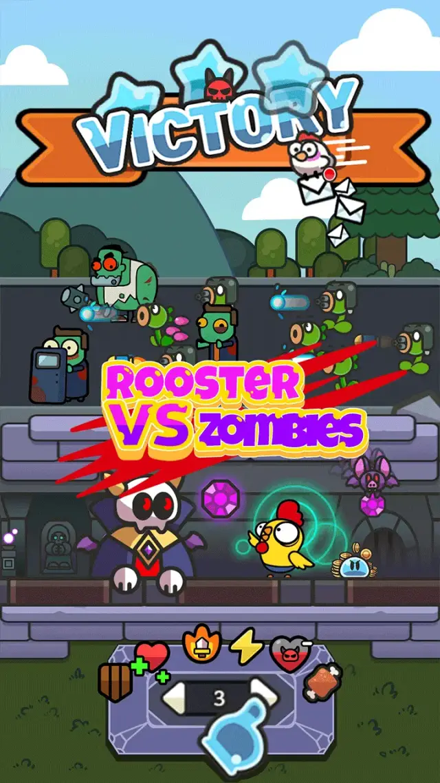 Coq contre Zombies