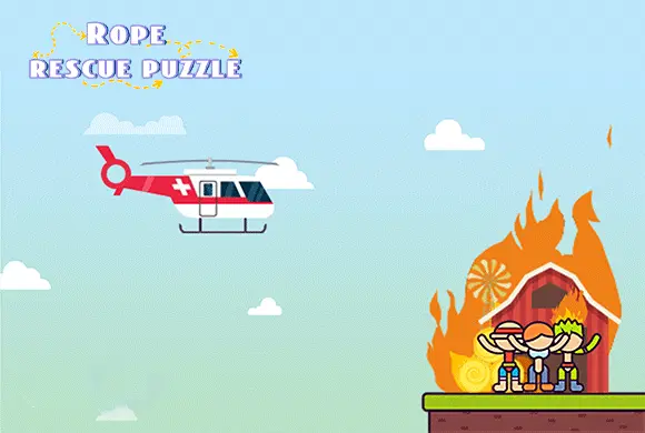 रोप रेस्क्यू पज़ल