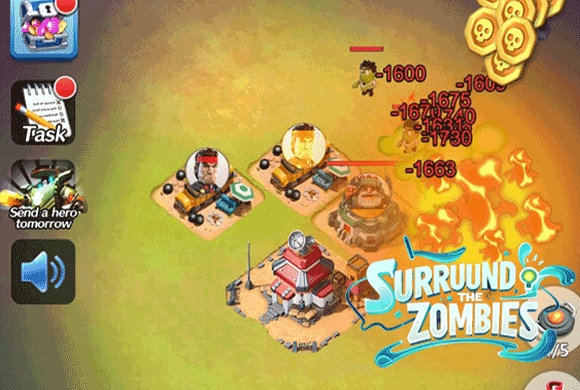 Surround The Zombies