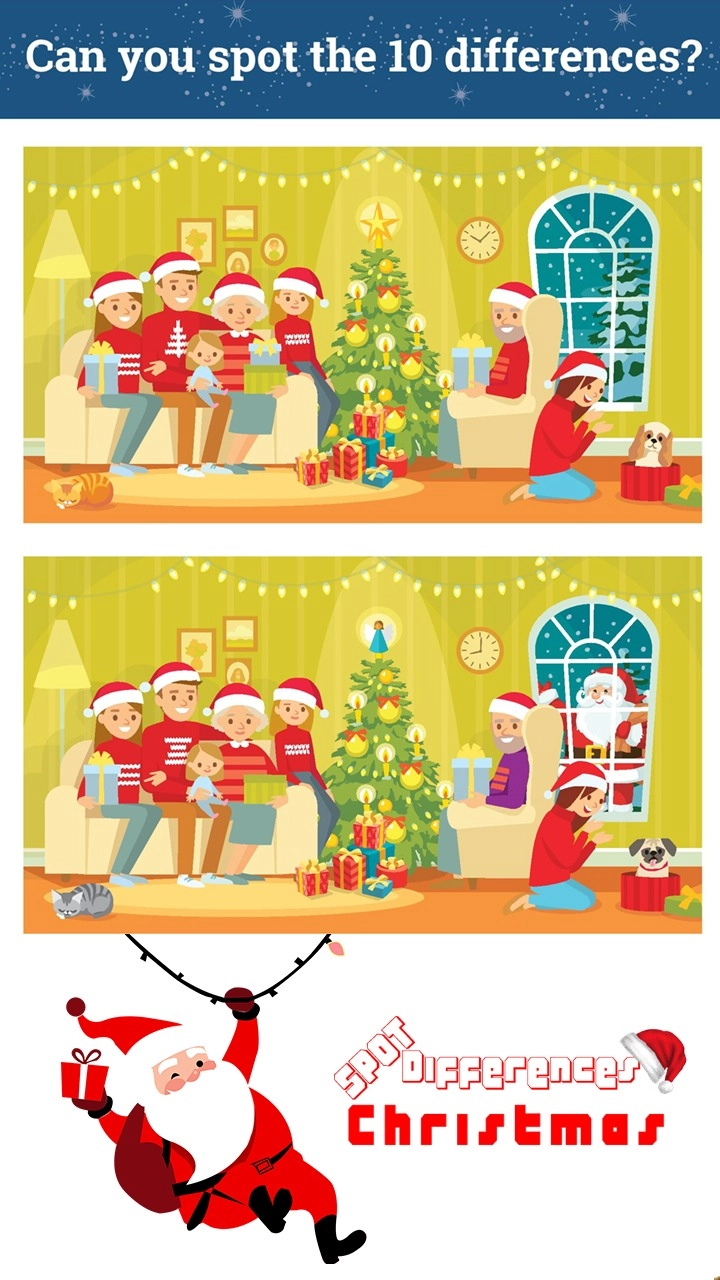Xmas Spot Diffrences